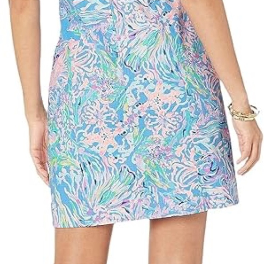 Lilly Pulitzer Pearl Stretch shift in All together now size 8 - Picture 2 of 7